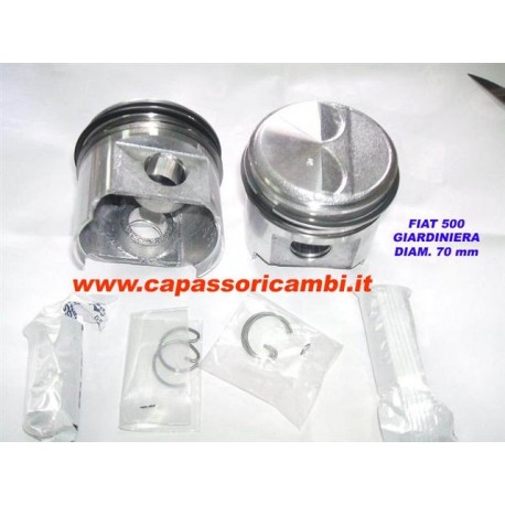 kit coppia pistoni FIAT 500 GIARDINIERA