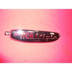 SCRITTA FIAT 600 MULTIPLA IN METALLO CROMATO