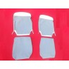 KIT FODERE COMPLETE TESSUTO ANTERIORE E POSTERIORE FIAT 600  ALTA QUALITA