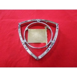 FREGIO CENTRALE LANCIA FLAVIA METALLO BLUE CONTORNO ORO