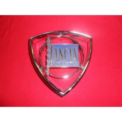 FREGIO CENTRALE LANCIA FLAVIA METALLO BLUE CONTORNO ORO