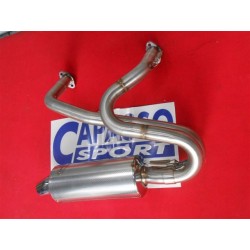 MARMITTA ACCAIO FIAT 126  PER VERI MOTORI AD ALTO RENDIMENTO