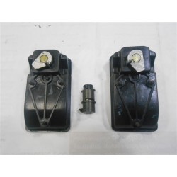 COPPIA MANIGLIE PORTA PIU FISCER CASSETTO INTERNO FIAT X19