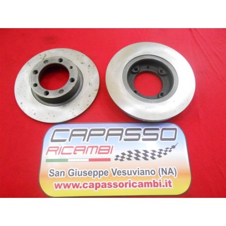 COPPIA DISCO FRENO FIAT 850