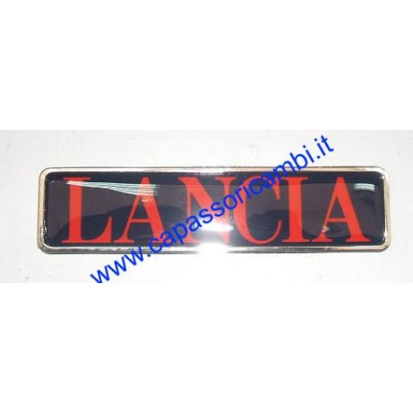 SCRITTA POSTERIORE " LANCIA" PER  DELTA INTEGRALE