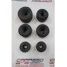 SERIE GOMMINI COMPLETA SUPPORTI CAMBIO ANTERIORI E LATERALE SCARICO LANCIA FULVIA COUPE  