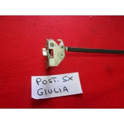 SERRATURA PORTA POSTERIORE SINISTRA COMPLETA DI RIMANDO ALFAROMEO GIULIA 