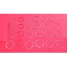 SERIE FASCE PISTONI FIAT 1200 DIAMTERO 68,4