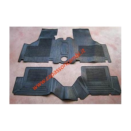 serie sopra tappeti neri FIAT 500 F L R