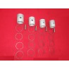 PISTONI FIAT 1100 B   DIAMTERO   68 ,6