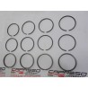 SERIE FASCE PISTONI   68,4   FIAT 1100 R  TAGLIO PISTONE   2.5