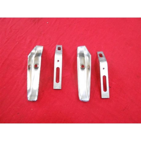 MOSTRINE CROMATE POSTERIORE CAPOTTA FIAT 1200 SPIDER