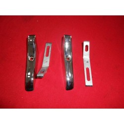 MOSTRINE CROMATE POSTERIORE CAPOTTA FIAT 1200 SPIDER