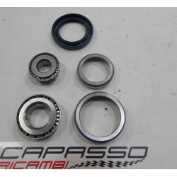 CUSCINETTO INTERNO ED ESTERNO COMPLETO DI PARAOLIO ANTERIORE FIAT 500 C BELVEDERE 