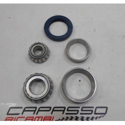 CUSCINETTO INTERNO ED ESTERNO COMPLETO DI PARAOLIO ANTERIORE FIAT 500 C TOPOLINO