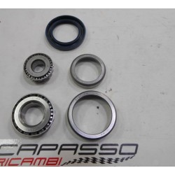 CUSCINETTO INTERNO ED ESTERNO COMPLETO DI PARAOLIO ANTERIORE FIAT 500 C TOPOLINO