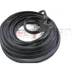 GUARNIZIONE SUPERIORE PORTE ALFETTA KIT COMPLETO 4 PORTE N.B. MONTATO SULLE PORTE