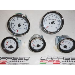 STRUMENTI CONTAGIRI CONTACHILOMETRI  PRESSIONE OLIO INDICATORE BENZINA  INDICATORE BATTERIA  FIAT 500 