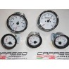 STRUMENTI CONTAGIRI CONTACHILOMETRI  PRESSIONE OLIO INDICATORE BENZINA  INDICATORE BATTERIA  FIAT 500 