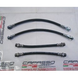 TUBI FRENO ANTERIORE E POSTERIORE SERIE COMPLETA FIAT 600