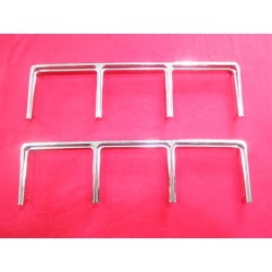CORNICI FANALE METALLO POSTERIORE ALFAROMEO ALFETTA