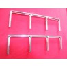 CORNICI FANALE METALLO POSTERIORE ALFAROMEO ALFETTA