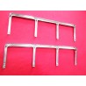 CORNICI FANALE METALLO POSTERIORE ALFAROMEO ALFETTA