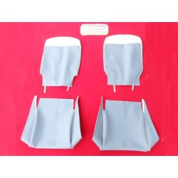 TAPPEZZERIA SEDILI FIAT 600 ALTA QUALITA CELESTE