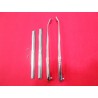 BRACCI SPATOLE FIAT FIAT 1100 A  CROMATI