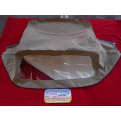 CAPOTTA IN TELA ORIGINALE OCRA ALFAROMEO DUETTO
