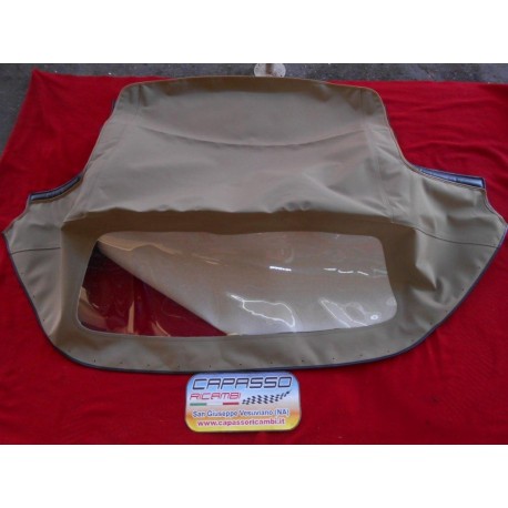 CAPOTTA IN TELA ORIGINALE OCRA ALFAROMEO DUETTO