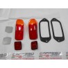PLASTICHE FANALERIA COMPLETA POSTERIORE FIAT 600