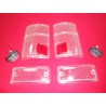 SERIE PLASTICHE FANALERIA FIAT 126 BIANCHE