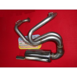 MARMITTA FIAT 126 ACCIAIO  INOX  ALTO RENDIMENTO