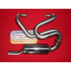 MARMITTA FIAT 126 ACCIAIO  INOX  ALTO RENDIMENTO