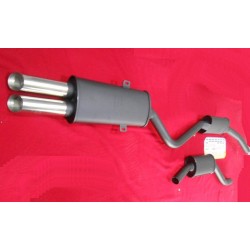 MARMITTA CENTRALE E TERMINALE FIAT 124 SPIDER