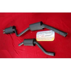 MARMITTA CENTRALE E TERMINALE FIAT 124 SPIDER