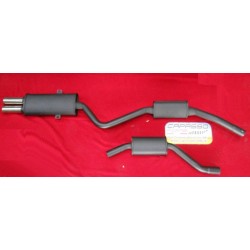 MARMITTA CENTRALE E TERMINALE FIAT 124 SPIDER