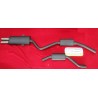 MARMITTA CENTRALE E TERMINALE FIAT 124 SPIDER