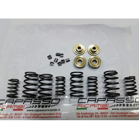SERIE MOLLE VALVOLE COMPETIZIONI CON PIATTELLI IN ERGAL PER VALVOLE STELO 7 FIAT 126