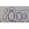SERIE TUBI FRENO COMPLETI FIAT 600