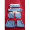 TAPPEZZERIA COMPLETA FIAT 600 CELESTE