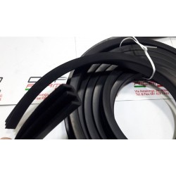 GUARNIZIONE CANALINA GUIDAVETRO DOPPIO BINARIO VETRI SCORREVOLI POSTERIORI  FIAT 500 GIARDINIERA