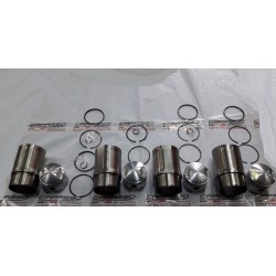 SERIE PISTONI COMPLETI ALFAROMEO CILINDRATA 2000 DIAMETRO 80