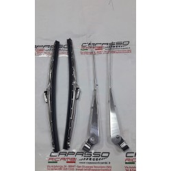BRACCI SPAZZOLE TERGI FIAT 124 SPIDER CROMATI