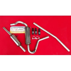 MARMITTA COMPLETA LANCIA FULVIA COUPE' ACCAIO INOX 
