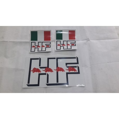 SERIE ADESIVI LATERALI E POSTERIORI LANCIA FULVIA HF