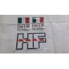 SERIE ADESIVI LATERALI E POSTERIORI LANCIA FULVIA HF
