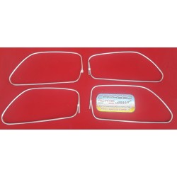 RASCHIAVETRI PORTE POSTERIORI INTERNI E ESTERNI  FIAT 1100 MODELLO 103