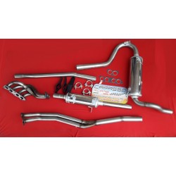 MARMITTA ACCIAIO INOX COMPLETA LANCIA FULVIA COUPE'